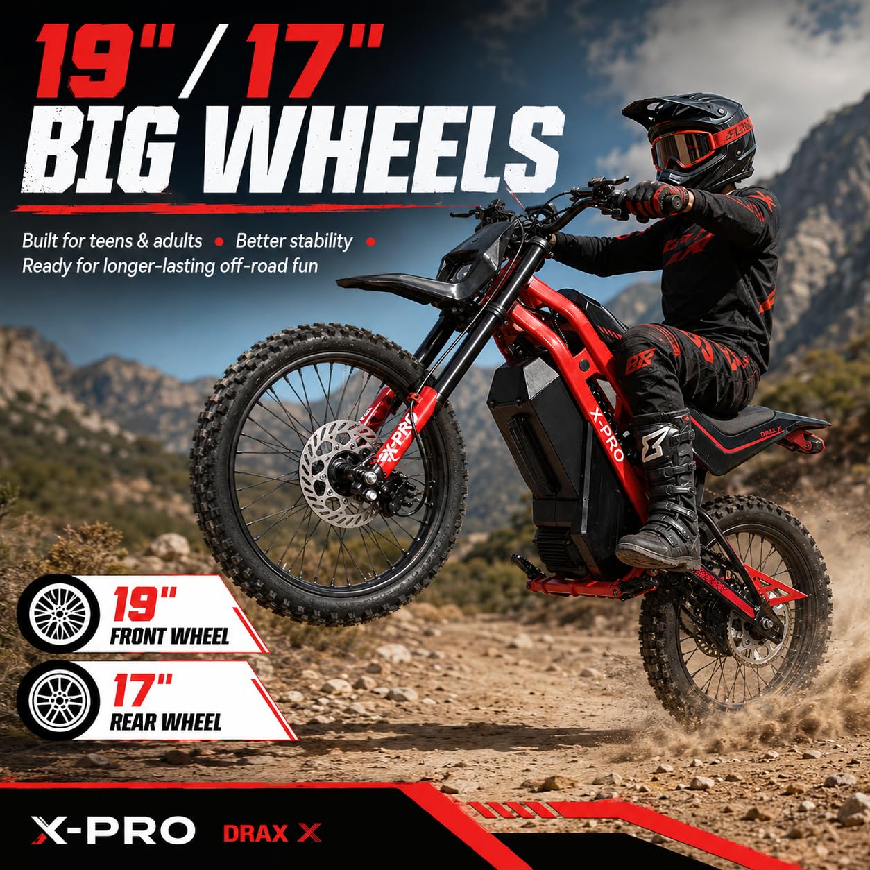 Amazon.com: X-PRO Drax X 4600W Electric Dirt Bike for Adults